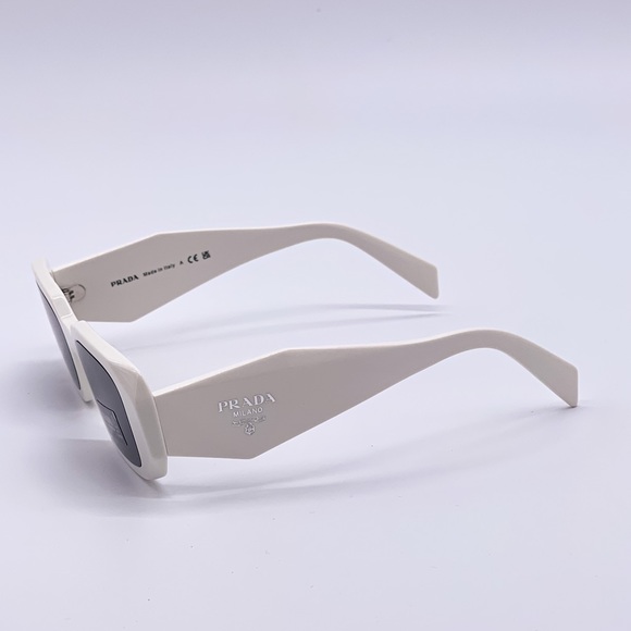 NEW PRADA PR17WS 1425S0 WOMEN’S SUNGLASSES PRADA SPR 17W WHITE PR 17WS - Picture 5 of 14